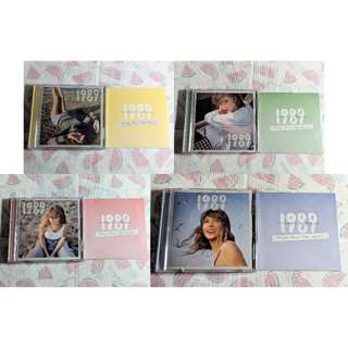 Cd album taylor swift: 1989 - bốn bản deluxe special