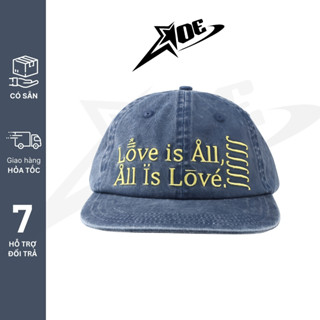 (Có sẵn) AOE STUDIO - Mũ lưỡi trai snapback nón Y2K jean thêu chữ phong cách cá tính dành cho nam nữ
