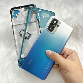 Vỏ bộ Xiaomi Redmi Note 10 4G full (kính camera, khai sim, lưng , sườn, nút volum)