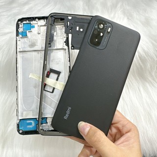 Vỏ bộ Xiaomi Redmi Note 10 4G full (kính camera, khai sim, lưng , sườn, nút volum)