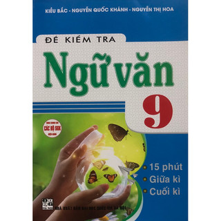 Sách - đề kiểm tra ngữ văn 9