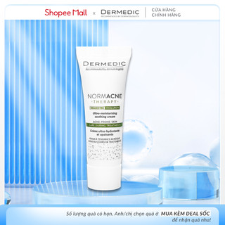 Minisize Kem dưỡng cấp ẩm Dermedic Normacne Ultra Moisturising Soothing Cream 2.5g