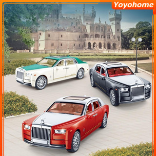 [🚚 Free shipping] Mô hình xe ô tô Rolls Royce Phantom VIII tỷ lệ 1:24 bằng kim loại fo