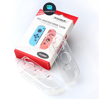 Bộ Case Joy-Con chất liệu TPU dẻo trong suốt cao cấp (DOBE) dành cho máy chơi game Nintendo Switch v1/v2 - Switch OLED