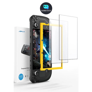 Combo 2 kính Cường Lực (JSAUX)trong suốt-chống chói cao cấp kèm khung hỗ trợ cho Steam Deck OLED/LCD