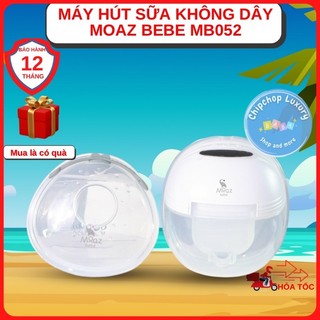 Máy hút sữa không dây moaz bébé moaz bebe mb052 bảo hành chính hãng 12 tháng TẶNG PHỄU HỨNG
