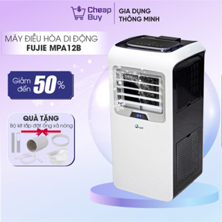 Máy lạnh di động đứng 20-35m2 FujiE, điều hòa di động mini đa năng chính hãng lọc không khí hút ẩm cho gia đình