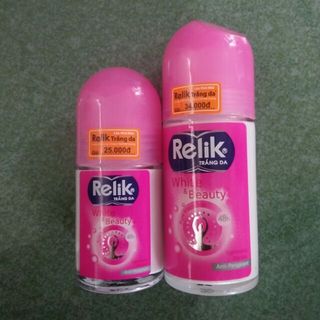 Lăn khử mùi trắng da relik 25ml/50ml