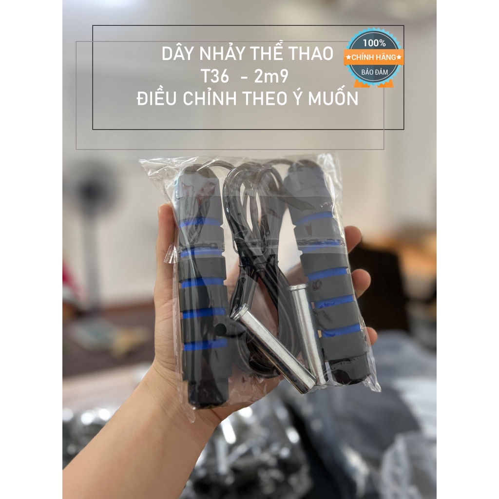 Dây nhảy thể dục, dây nhảy thể thao, dây nhảy thể lực, dây quay boxing T36