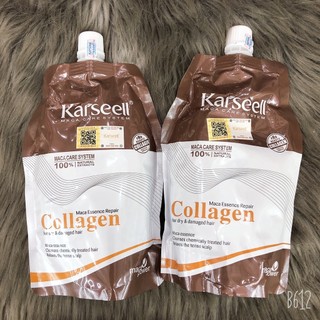 Kem hấp dầu Collagen Karseell Maca Power siêu mềm mượt Ý 500ml ( mới 2020)