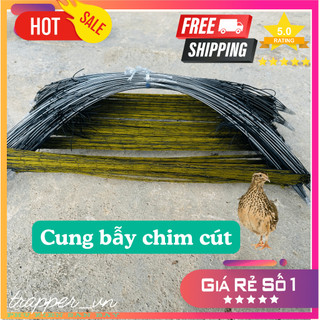 5 cung bẫy cút, cung bẫy cúc, cung bẫy chim cút rừng siêu nhạy