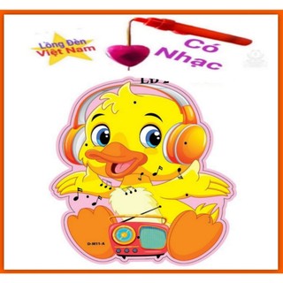 Lồng đèn trung thu nhạc tiếng việt-vịt vàng