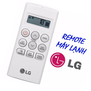 Remote Máy Lạnh LG Inverter Ngắn Mới - Điều Khiển Điều Hoà LG 9 NÚT,BẢO HÀNH 3 THÁNG LỖI ĐỔI MỚI