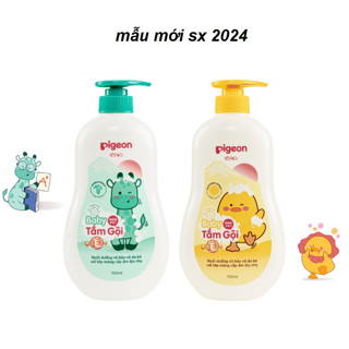 Sữa tắm gội pigeon 200ml/700ml Hoa hướng Dương/ Jojoba/sakura/ diện mạo mới sx 2024