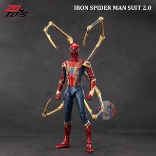 Mô hình Người Nhện iRon Spider Man 2.0 ZD Toys tỉ lệ 1/10