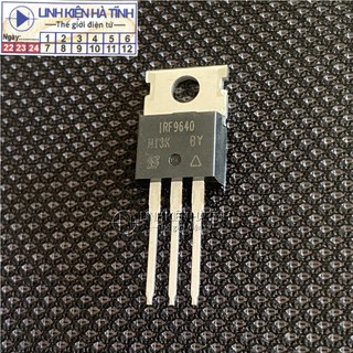 Mosfet kênh p irf9640 9640 -200v/-11a to-220 mới nhập khẩu