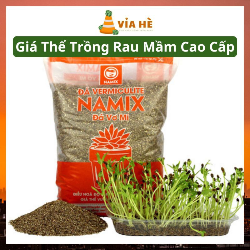 Đá Vermiculite Túi 5dm3, Đá Vơ Mi, Giá Thể Trồng Kiểng Lá, Sen Đá, Xương Rồng, Ươm Hạt Giống, Trồng Rau Mầm