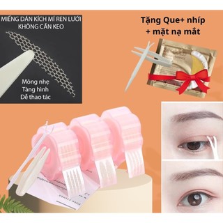 Combo Kích mí lưới cuộn tàng hình trong suốt chuyên dùng cho mí mắt bị sụp