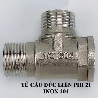 (GIÁ HỦY DIỆT) T CHIA NƯỚC INOX 304
