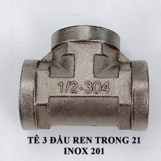 (GIÁ HỦY DIỆT) T CHIA NƯỚC INOX 304
