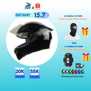 [Freeship] MŨ BẢO HIỂM FULLFACE GXT - ROYAL M138B 1 KÍNH - Tapu Shop