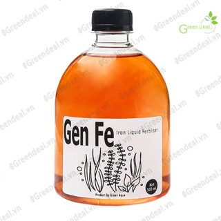 GREEN AQUA - Gen Fe | Phân nước Sắt giúp tăng cường sắc đỏ cho cây thủy sinh trong hồ cá cảnh