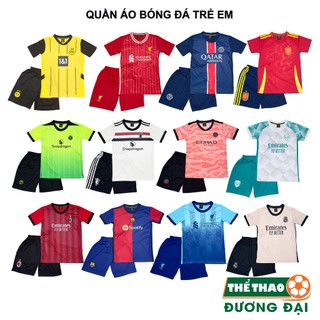 Quần Áo Bóng Đá Trẻ Em, Đồ Đá Banh Cho Bé Siêu Cưng Thun Lạnh Cao Cấp Thể Thao Đương Đại