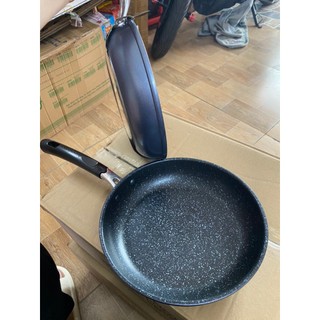 CHẢO VÂN ĐÁ BẾP TỪ SIÊU BỀN HAPPY COOK 24CM
