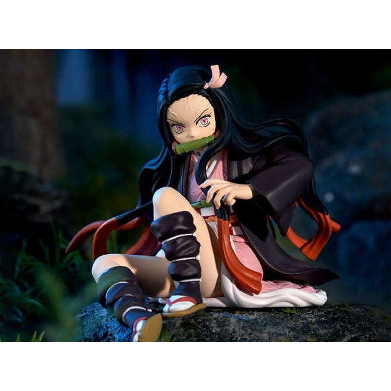 Mô hình Nezuko Noodle stopper figure chính hãng furyu:  kimetsu no yaiba figure