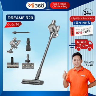 Máy hút bụi cầm tay không dây dreame r20 - bản quốc tế - bảo hành 24 tháng