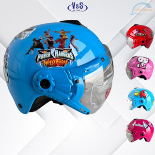 Nón bảo hiểm trẻ em V&S Helmet - Dành cho bé từ 2 đến 5 tuôi - Vòng đầu 50-52cm  - VS103Ks - Siêu nhân - Among Us..