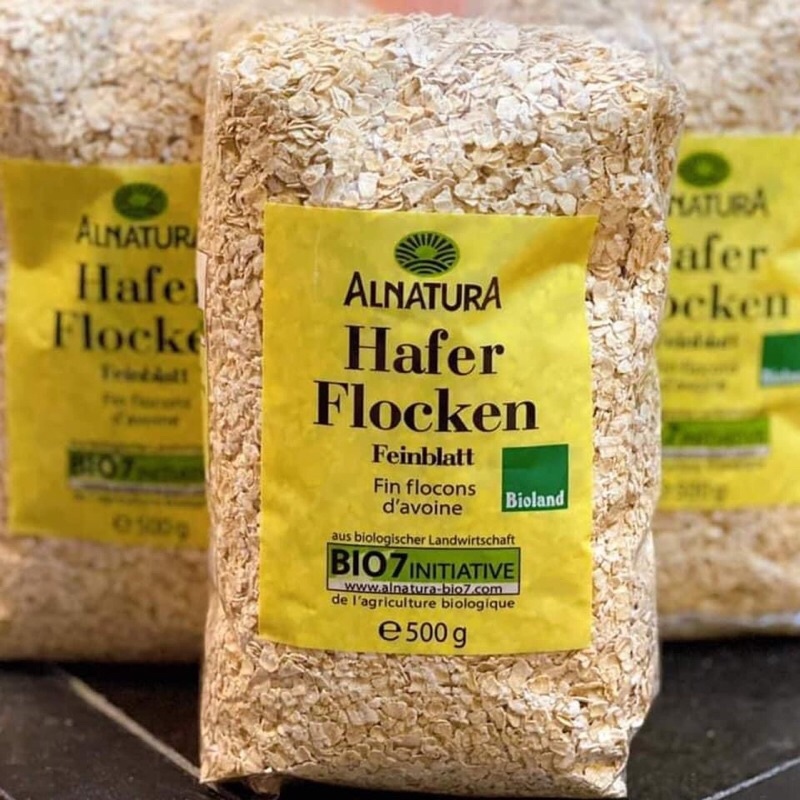 500gr YẾN MẠCH ĐỨC HAFER FLOCKEN NGUYÊN CHẤT CÁN DẸT