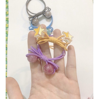SALE Dây buộc tóc ngôi sao charm thỏ xinh xắn