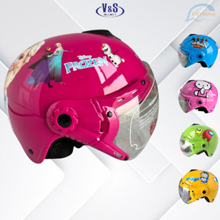 Mũ bảo hiểm trẻ em tem Kitty - Among US -  V&S Helmet - Dành cho bé từ 2 đến 5 tuổi - Vòng đầu 50-52cm - VS103KS