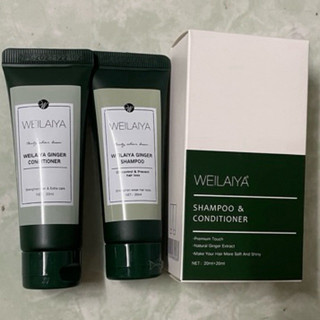 Set Mini gội xả gừng Weilaiya 20ml