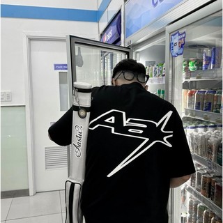Áo Phông Aa Stu in logo racing, Áo Thun Aa Stu in logo racing Cotton Cao Cấp, Áo phông nam nữ cotton 100%