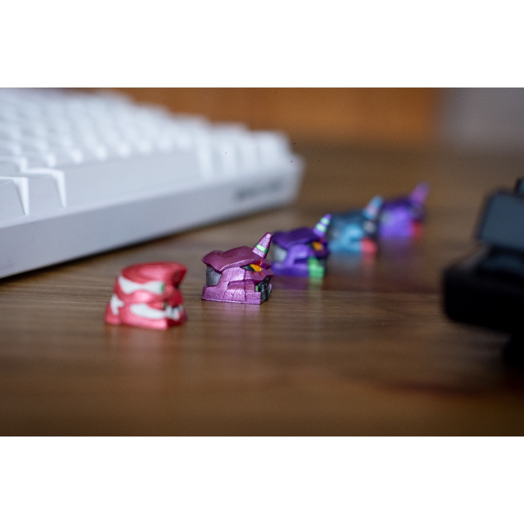 Keycap Evangelion Unit 01 - 02| BKsmart | Evangelion| Keycap Bàn Phím Cơ | Phụ kiện bàn phím