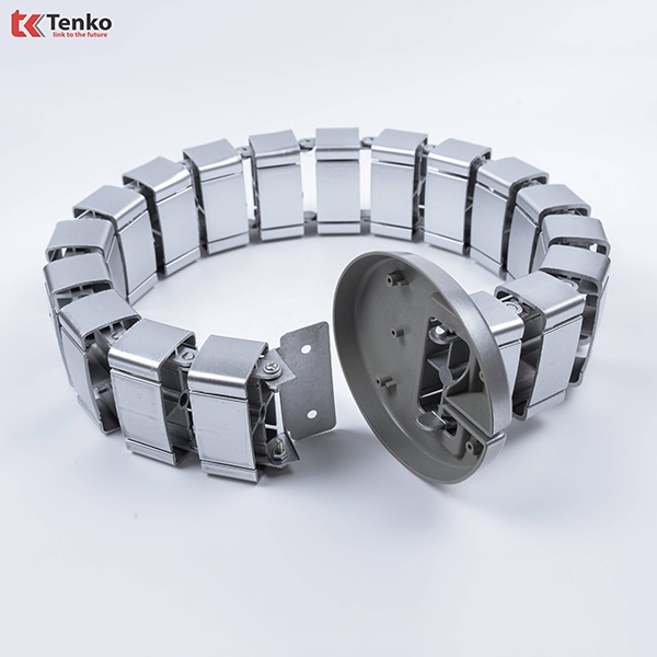 Ống Luồn Dây Điện Vuông Bàn Văn Phòng Tenko TK-GL02 Hai Màu