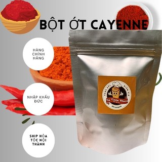 Bột ớt nghiền cayenne đức gói 100g - cayenne ground nhập khẩu chính hãng
