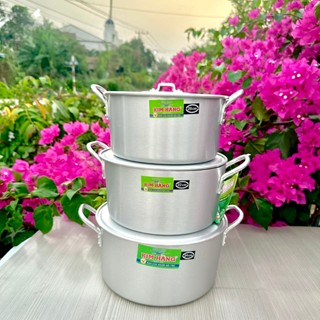  Bộ 3 nồi nhôm cao cấp Kim Hằng 20cm 22cm 24cm 