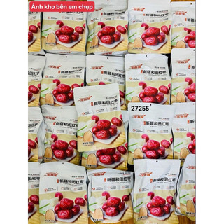 Túi 500g táo đỏ Tân Cương thịt quả dày, ngọt nấu chè dưỡng nhan, chưng yến, ăn vặt siêu ngon bổ dưỡng