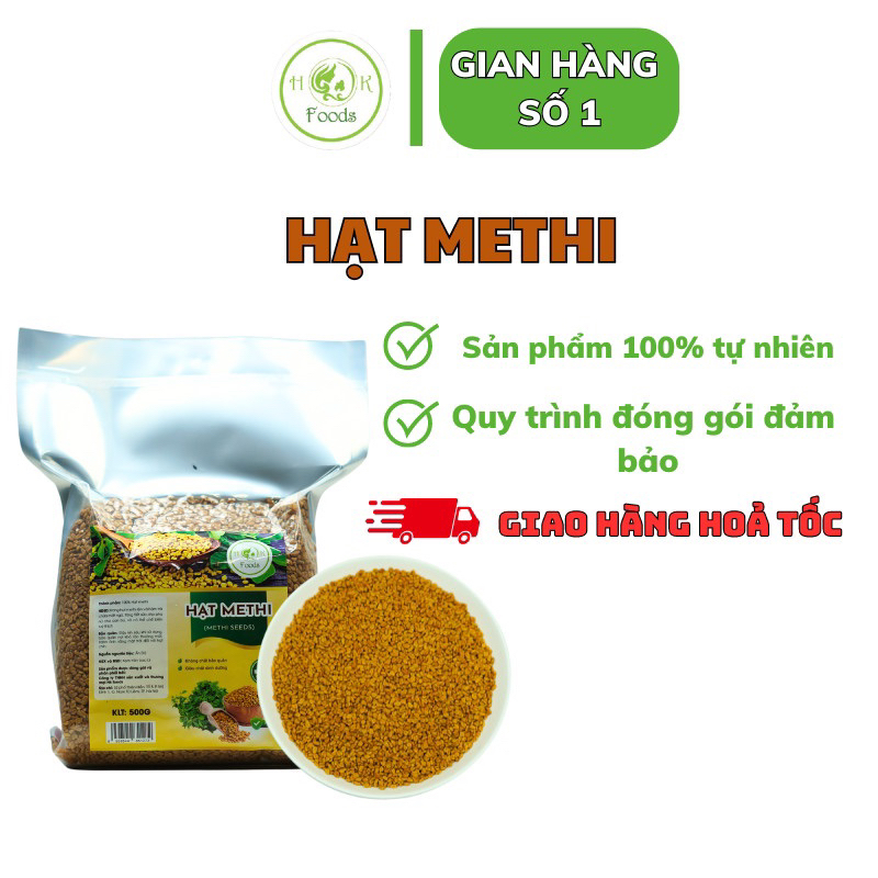 Hạt Methi Ấn độ - 500g hạt Methi Nk ấn độ