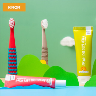 Bàn chải đánh răng trẻ em K-Mom cho bé từ 2-8 tuổi [BabyUS]