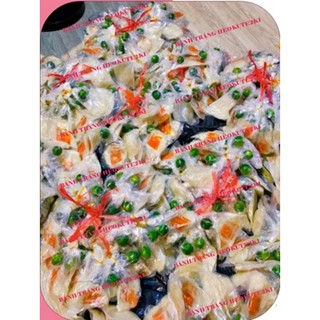 Xâu bánh tráng vò mini muối tép sate tắc 10 bịch