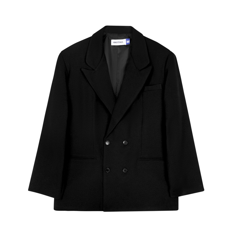Áo khoác blazer oversized basic 4 nút unisex