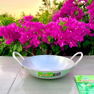 Chảo 22cm nhôm xi bóng Kim Hằng