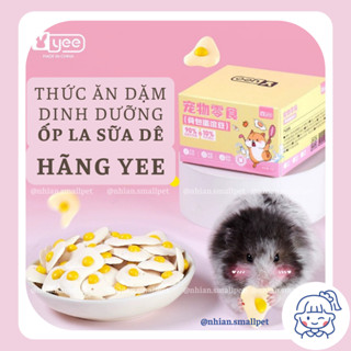  YEE Thức Ăn Dặm Trứng Ốp La Sữa Dê Bổ Sung Dinh Dưỡng Hamster Vật Nuôi Nhỏ Chuột Sóc Nhím 