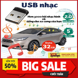 Usb nhạc cho xe usb nhạc hình + nhạc tiếng usb ô tô -usb xe hơi