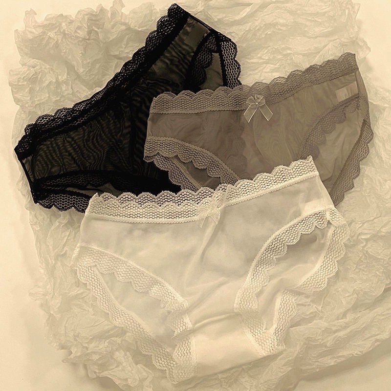 Quần lót chất ren nữ sexy chất mát Puning E4-09 | BigBuy360 - bigbuy360.vn