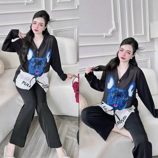 Đồ bộ Lụa Mango cao cấp 50-100kg Bigsize mềm rũ